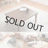 画像: 木目柄こたつテーブル　コンパクトサイズ