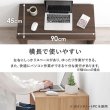 画像10: スリムサイズワークデスク【Claude】奥行45cm選べる幅3タイプ (10)