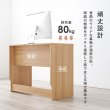 画像12: スリムサイズワークデスク【Claude】奥行45cm選べる幅3タイプ (12)