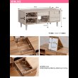 画像2: リビングテーブルにもなる2wayドレッサー【Poco】 (2)