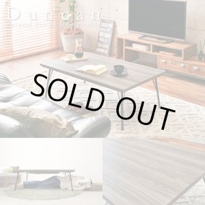 画像: 異素材の組み合わせがおしゃれなこたつテーブル【Duncan】