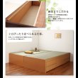 画像13: ヘッドレス仕様チェスト型畳ベッド (13)