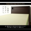 画像16: モダン＆スリム棚付きチェスト仕様畳ベッド (16)