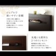 画像17: モダン＆スリム棚付きチェスト仕様畳ベッド (17)