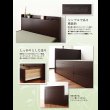 画像13: シンプル＆スリム棚付きチェスト型畳ベッド (13)