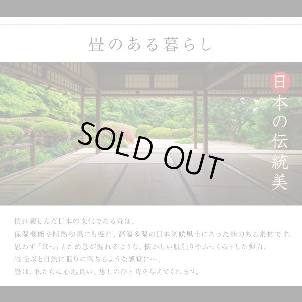 画像4: 日本製美草畳仕様：ヘッドレスデザインモダン畳ベッド【神楽】かぐら (4)