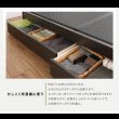 画像9: 日本製美草畳仕様：ヘッドレスデザインモダン畳ベッド【神楽】かぐら (9)