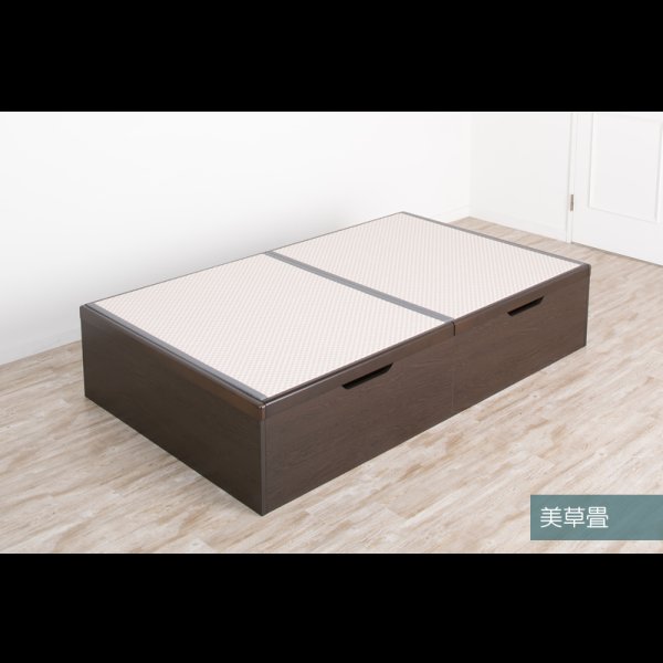 画像7: ヘッドレス仕様国産跳ね上げ式畳ベッド【昇月】選べる畳・ロングサイズも (7)