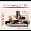 画像19: 照明・棚付きガス圧式収納畳ベッド【月花】ツキハナ (19)