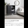 画像4: 大理石柄デザインスクエアキャビネット【Marble】 (4)