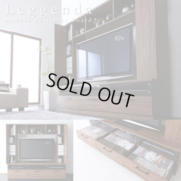 【最終値下げ2/24まで販売】木目調ハイタイプテレビボード テレビ台 ハイタイプ 日本製 テレビボード TV台 TVボードセット