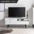 画像16: 大理石柄デザインテレビボード【Marble】 (16)